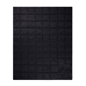 Coperta Adventure 3 in 1 Nordic Drift GRS nero - personalizzabile con logo