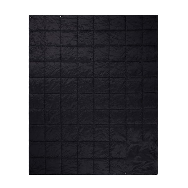 Coperta Adventure 3 in 1 Nordic Drift GRS nero - personalizzabile con logo
