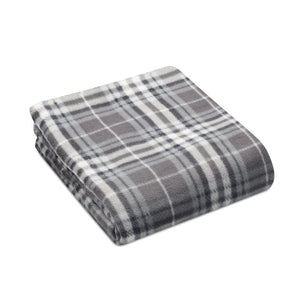 Coperta da viaggio tartan - personalizzabile con logo