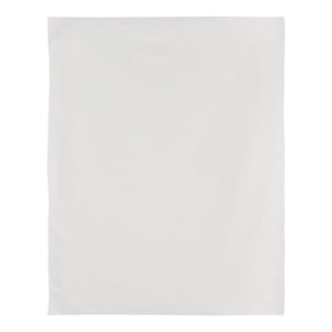 Coperta in pile con stampa all over 120x150 cm Bianco - personalizzabile con logo