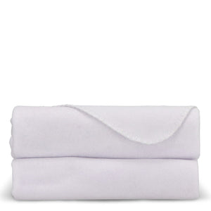 Coperta in pile con stampa  all over 130x170 cm 290g/m² Bianco - personalizzabile con logo
