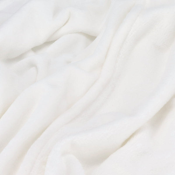 Coperta in pile coral con stampa all over 130x170 cm 270g/m² Bianco - personalizzabile con logo