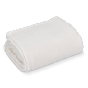 Coperta in pile coral con stampa all over 130x170 cm 270g/m² Bianco - personalizzabile con logo