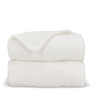 Coperta in pile coral con stampa all over 130x170 cm 270g/m² Bianco - personalizzabile con logo