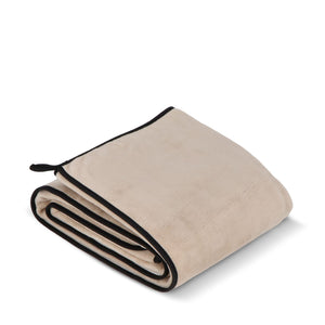 Coperta in pile di corallo accoppiato 120x150 cm (500 g/m²) sublimazione - personalizzabile con logo