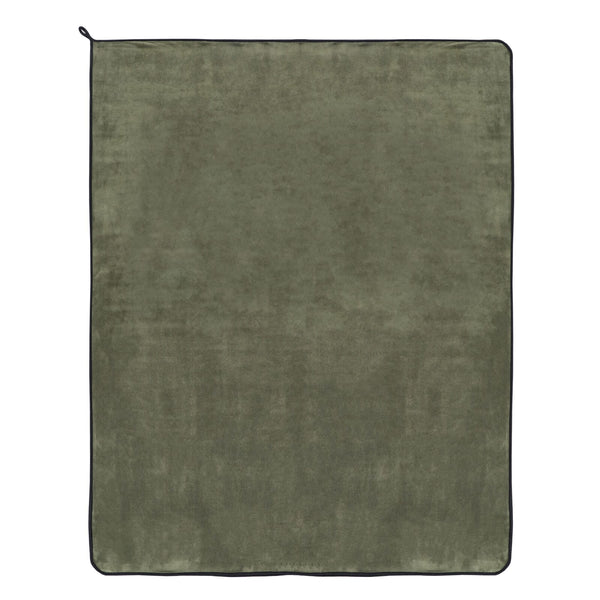 Coperta in pile di corallo accoppiato 120x150 cm (500 g/m²) sublimazione - personalizzabile con logo