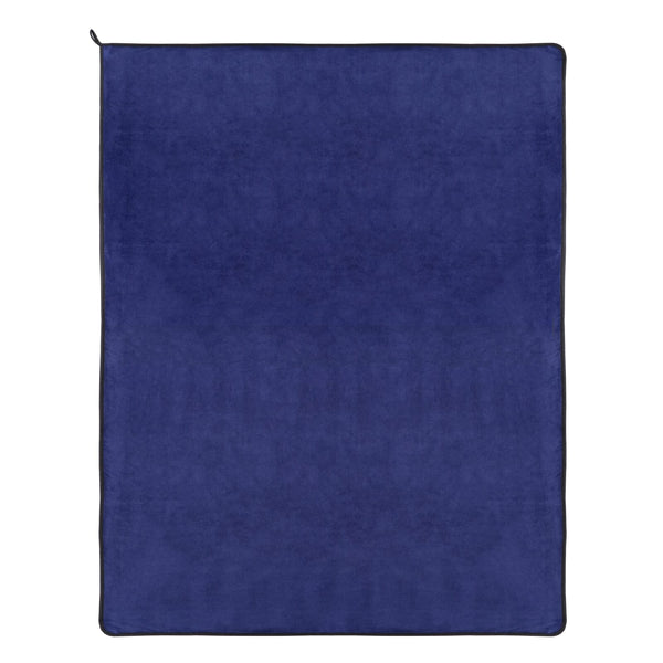 Coperta in pile di corallo accoppiato 120x150 cm (500 g/m²) sublimazione - personalizzabile con logo