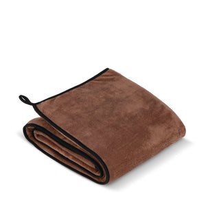 Coperta in pile di corallo accoppiato 120x150 cm (500 g/m²) sublimazione - personalizzabile con logo
