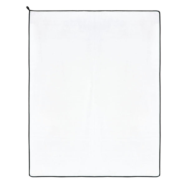 Coperta in pile di corallo accoppiato 120x150 cm (500 g/m²) sublimazione - personalizzabile con logo