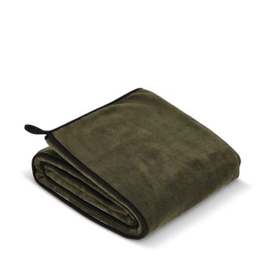 Coperta in pile di corallo accoppiato 120x150 cm (500 g/m²) sublimazione - personalizzabile con logo