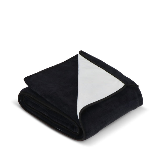 Coperta in pile di corallo accoppiato 120x150 cm (500 g/m²) sublimazione - personalizzabile con logo