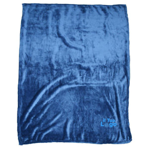 Coperta in pile liscia - personalizzabile con logo