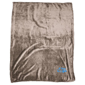 Coperta in pile liscia - personalizzabile con logo