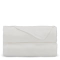 Coperta in pile R-PET con stampa in  sublimazione 120x150 cm 250g/m² Bianco - personalizzabile con logo