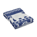 Coperta in pile RPET 190 gr/m² Blu - personalizzabile con logo