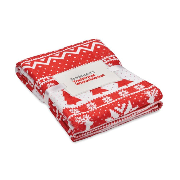 Coperta in pile RPET 190 gr/m² - personalizzabile con logo