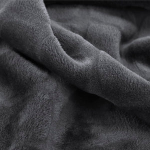 Coperta Sanoa nero - personalizzabile con logo
