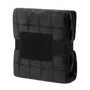 Coperta Sanoa nero - personalizzabile con logo