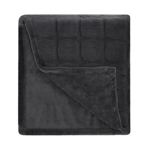 Coperta Sanoa nero - personalizzabile con logo