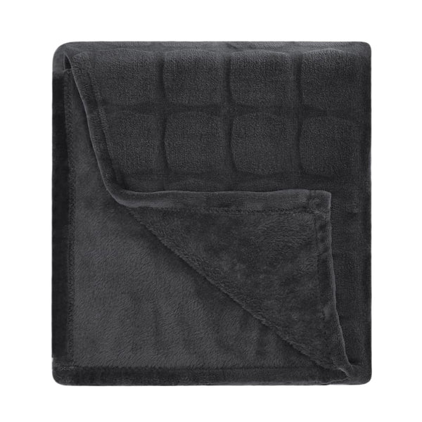 Coperta Sanoa nero - personalizzabile con logo
