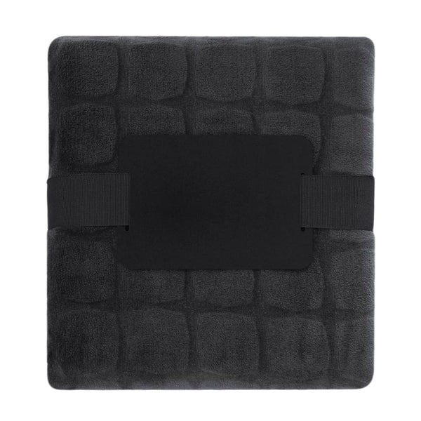 Coperta Sanoa nero - personalizzabile con logo