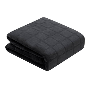 Coperta Sanoa nero - personalizzabile con logo
