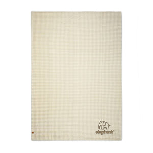 Coperta VINGA Branson in rPET beige - personalizzabile con logo