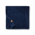 Coperta VINGA Branson in rPET ICY blu navy - personalizzabile con logo