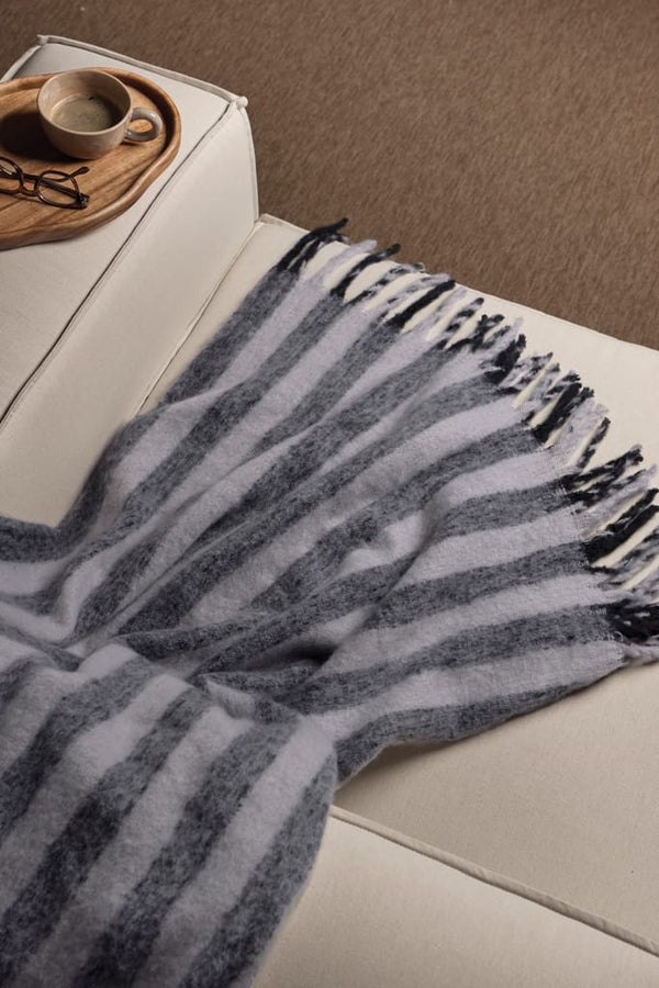 Coperta VINGA Lioro in misto lana GRS - personalizzabile con logo