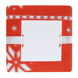Coperta Yalanny rosso - personalizzabile con logo