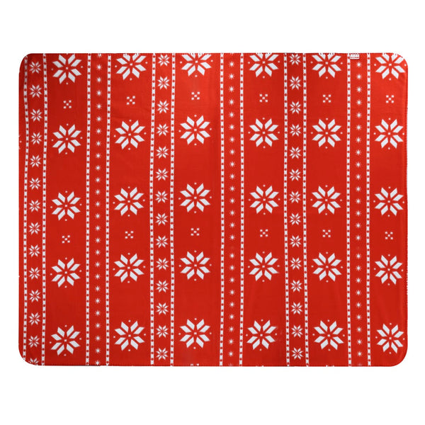 Coperta Yalanny rosso - personalizzabile con logo