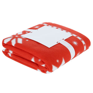 Coperta Yalanny rosso - personalizzabile con logo