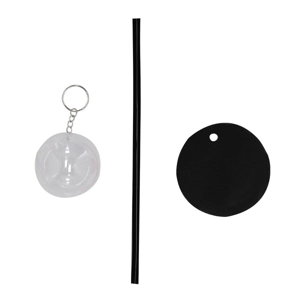 Copribicchiere Mika nero - personalizzabile con logo