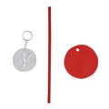 Copribicchiere Mika rosso - personalizzabile con logo