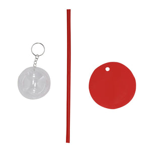 Copribicchiere Mika rosso - personalizzabile con logo