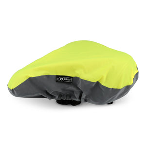 Coprisella riflettente RPET Giallo - personalizzabile con logo