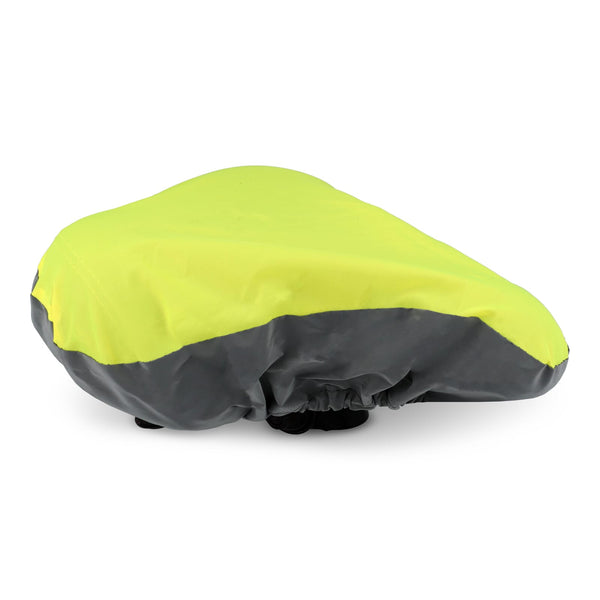 Coprisella riflettente RPET Giallo - personalizzabile con logo