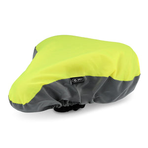 Coprisella riflettente RPET Giallo - personalizzabile con logo