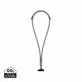 Cordino con cavo di ricarica VINGA Baltimore RCS verde - personalizzabile con logo