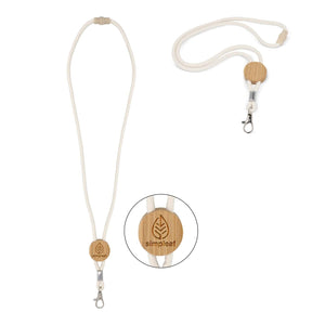 Cordino in cotone natural - personalizzabile con logo