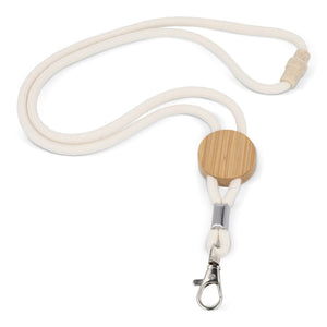 Cordino in cotone natural - personalizzabile con logo
