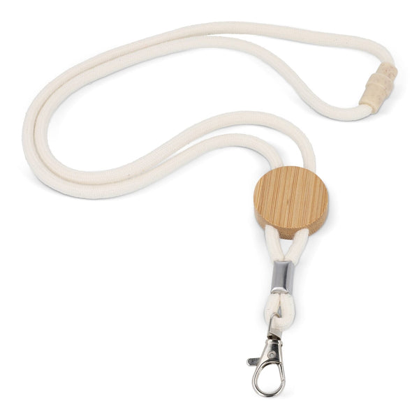 Cordino in cotone natural - personalizzabile con logo