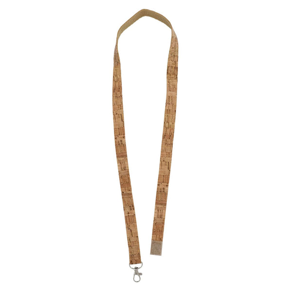 Cordino in sughero natural - personalizzabile con logo