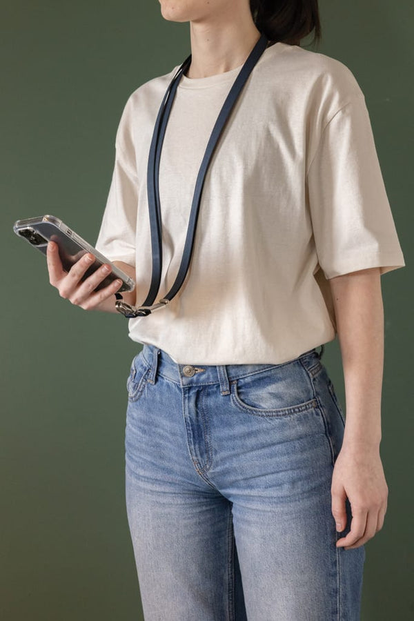 Cordino/tracolla Nivo in rPET RCS - personalizzabile con logo