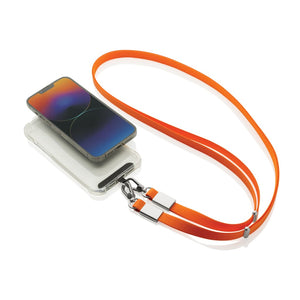 Cordino/tracolla Nivo in rPET RCS - personalizzabile con logo