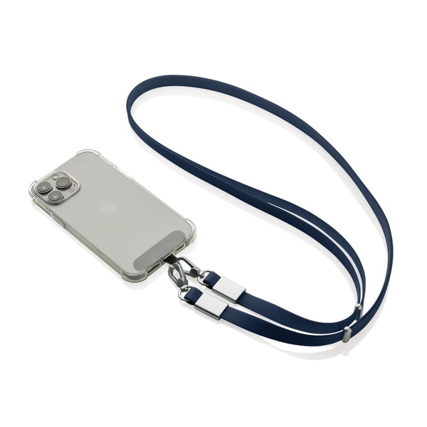 Cordino/tracolla Nivo in rPET RCS - personalizzabile con logo