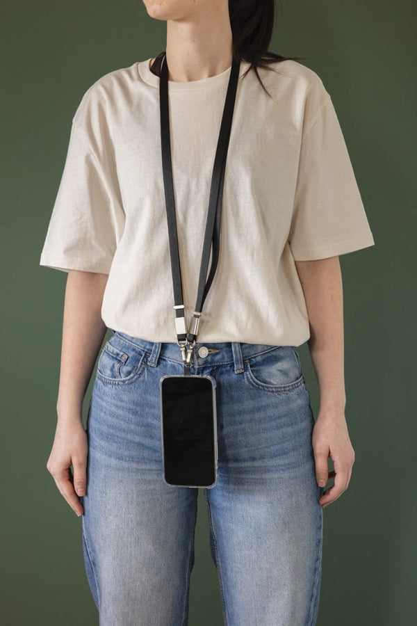 Cordino/tracolla Nivo in rPET RCS - personalizzabile con logo