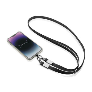 Cordino/tracolla Nivo in rPET RCS - personalizzabile con logo