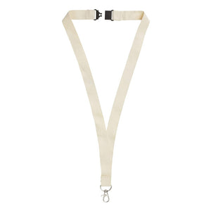 Cordoncino in cotone biologico beige - personalizzabile con logo