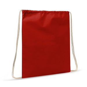 Coulisse in cotone OEKO-TEX® 140g/m² 35x45cm Rosso - personalizzabile con logo